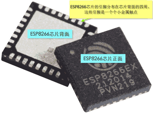 esp8266芯片引脚位置